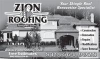 Toitures Zion Roofing Inc. image 1