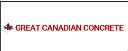 Great Canadian Concrete logo