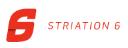 Striation 6 logo