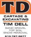 T D Cartage & Excavating logo