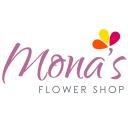 Mona's Flower Shop logo