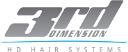 3rd Dimension Studios HD Hair Systems  logo