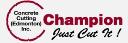 Champion Concrete Cutting (Edmonton) Inc. logo