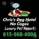 Chris's Dog Hotel No Cages Luxury Pet Resort logo