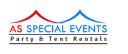 AS Special Events party & tent rentals logo