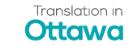 Translation in Ottawa logo