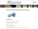 Premier Windows & Doors Ottawa logo