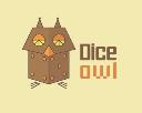 The Dice Owl logo