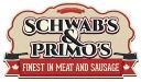 Schwab's & Primo's "Finest in Meat & Sausage" logo