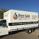 Bree-link plumbing and heating logo
