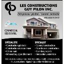Les Constructions Guy Pilon Inc. logo