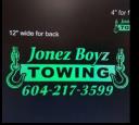 JONEZ BOYZ TOWING logo