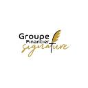 Groupe financier signature logo