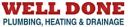 Well Done Plumbing and Heating logo