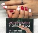 Achievement Nails & Spa logo