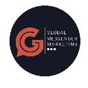 Global messenger marketing logo