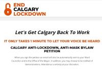 End Calgary Lockdown image 2
