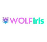 Wolf iris AI image 1