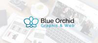Blue Orchid Graphic & Web image 2