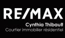 Cynthia Thibault courtier immobilier de RE/MAX logo