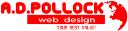 A.D. Pollock SEO web design logo