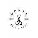 Donya hair body logo