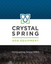 Crystal Spring Hog Equipment logo