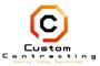 Custom Contracting Roofing logo
