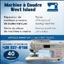 Machine à Coudre West Island logo