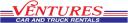 Ventures Car and Truck Rentals logo