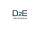 D2E Hair Boutique logo