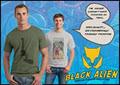 Black Alien Custom T-shirt Printing image 1