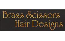 Brass Scissors Hair Designs image 1