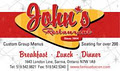 John's Restaurant logo