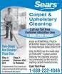 Sears Carpet Upholstery , Furnace And Air Duct Cleaning logo