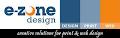 e-zone design logo