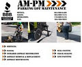 AM-PM PARKING LOT MAINTENANCE logo