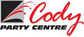 Cody Party Brockville logo