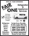 Fair One Appliance Repair Service logo