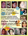 Febee The Face Painter Balloon Artist Clown logo