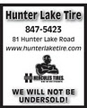 Hunter Lake Tire logo