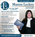 Manon Leclerc Avocate logo