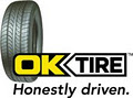 OK TIRE AUTO SERVICE logo