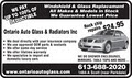 Ontario Auto Glass & Radiators Inc image 2