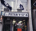 Peter's Barber Shop logo