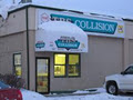 T B S Collision logo