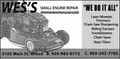 Wes Small Engine logo