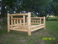 A Rustic Log Handcrafted Log Furniture image 1