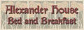 Alexander House Bed and Breakfast logo
