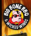 Big Bone BBQ and Wicked Wings logo